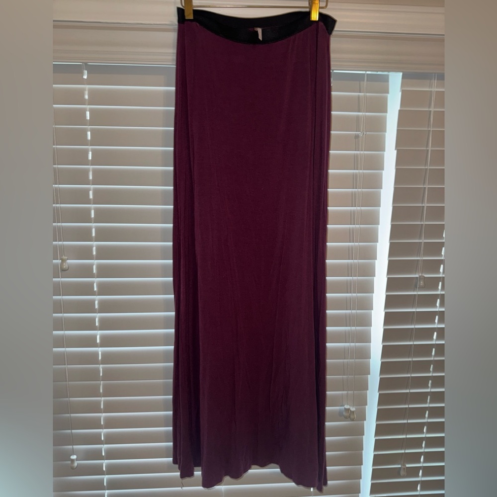 Free People maxi skirt size small